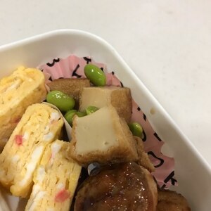 厚揚げの甘辛煮